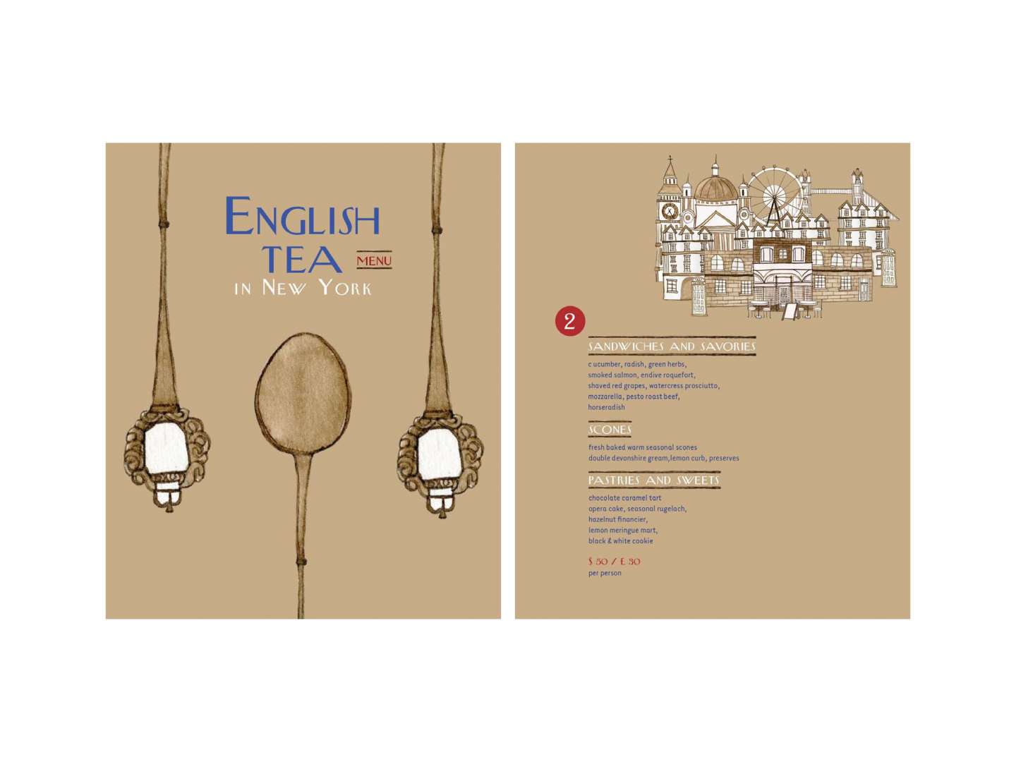 English Tea Store Branding