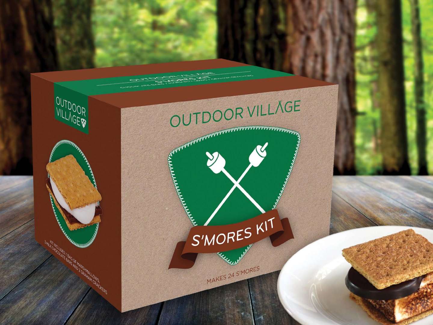 Outdoor village Branding