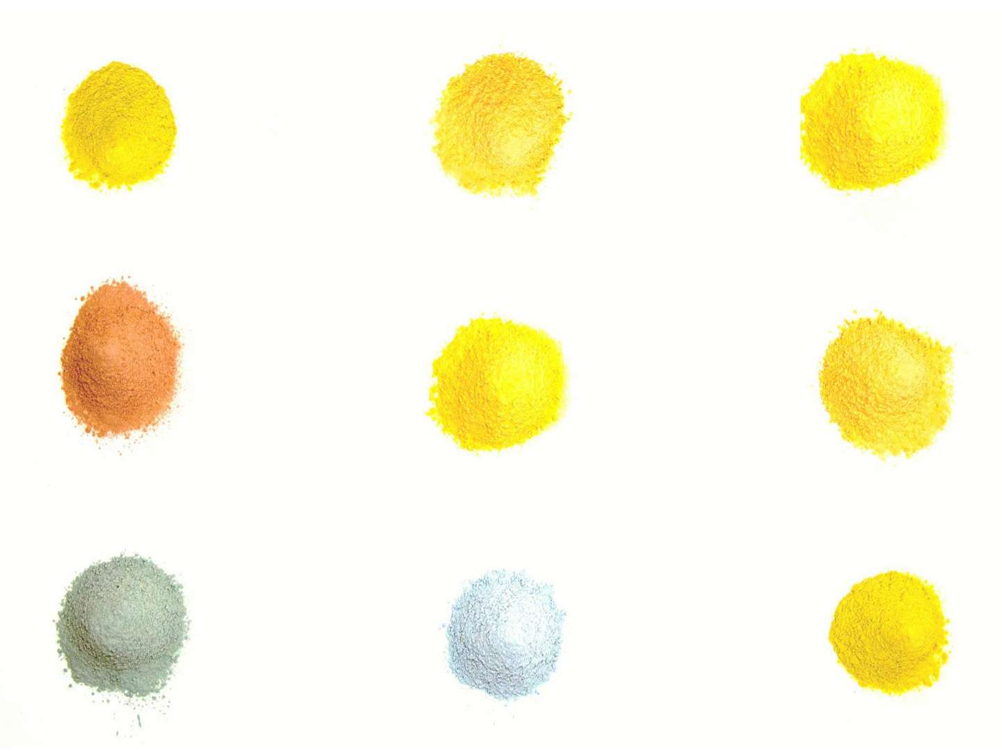 Study of Pollen Colors