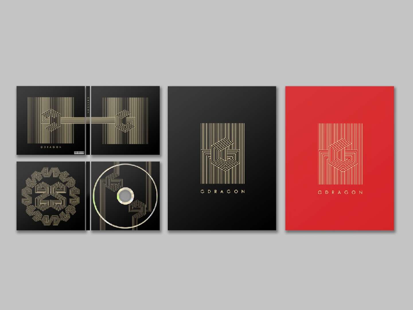 G-Dragon CD Packaging