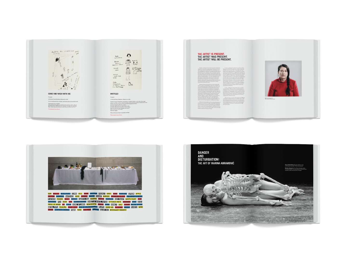 Marina Abramović Book Design