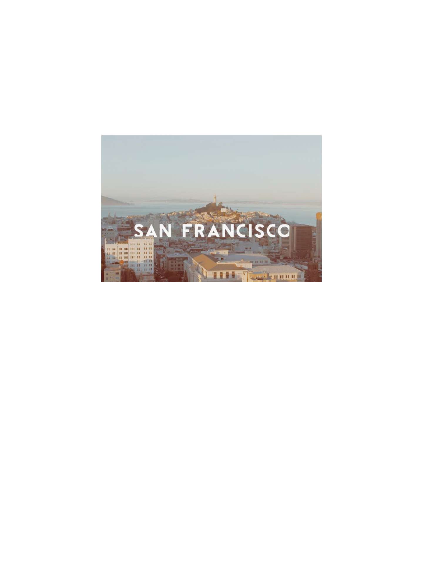 San Francisco Icon Set