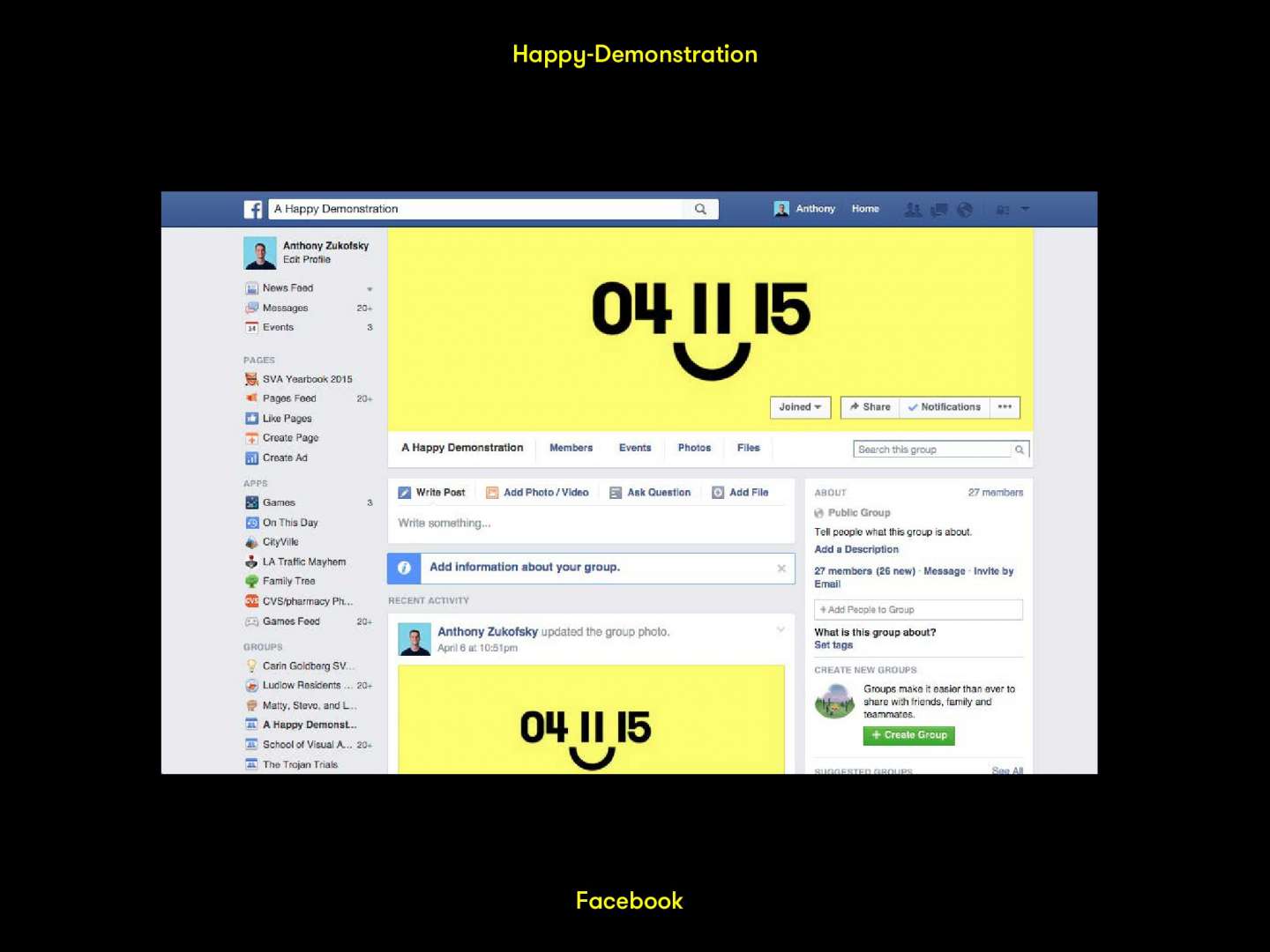 Happy-Demonstration