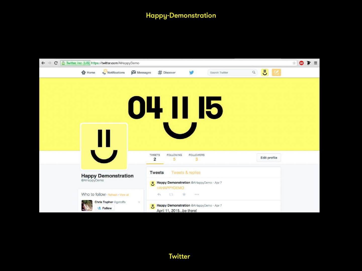 Happy-Demonstration