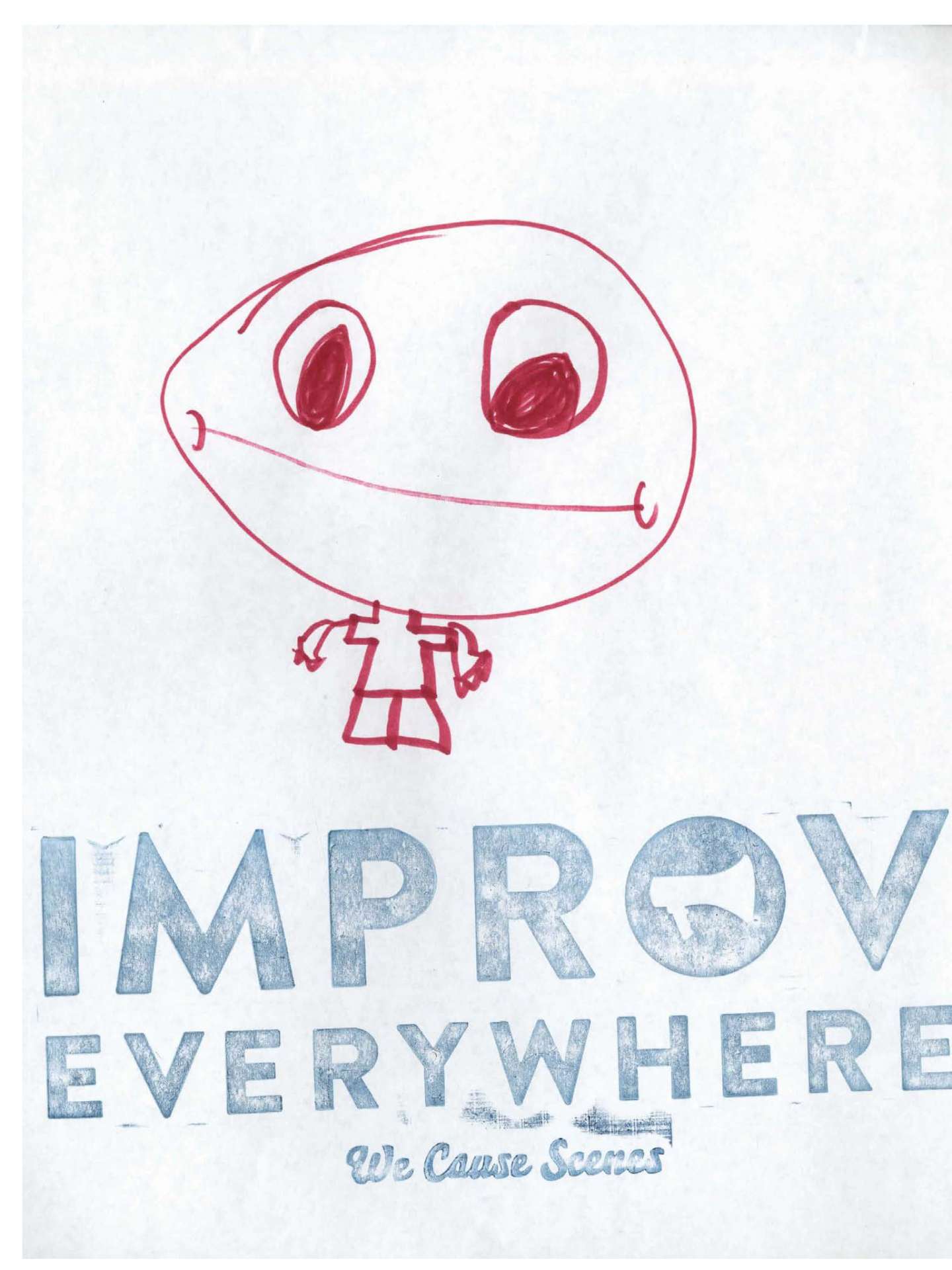 Improv Everywhere Event Poster Series