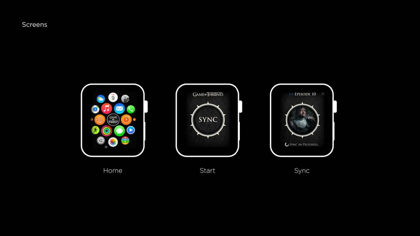 Game of Thrones Apple Watch App