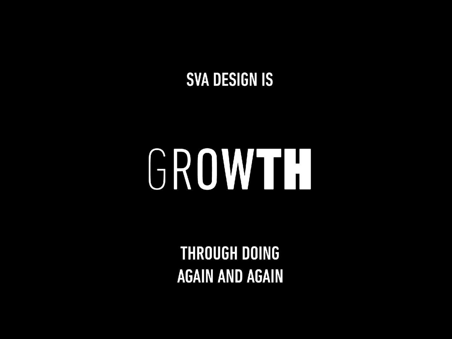 SVA GRAPHIC DESIGN REBRAND