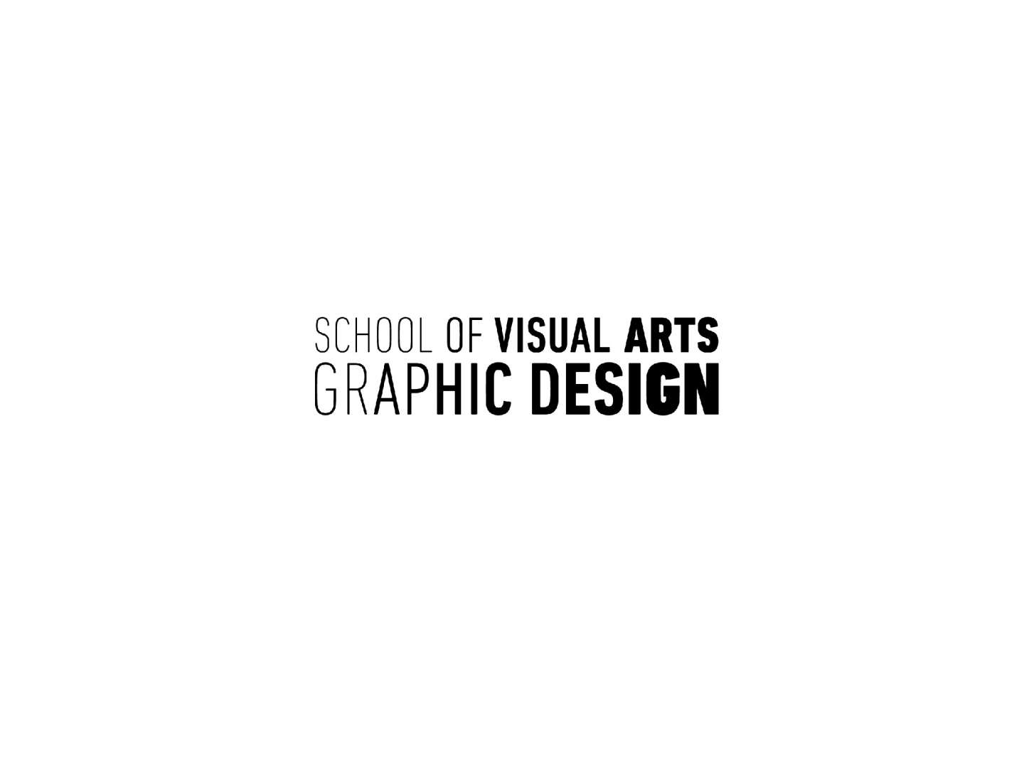 SVA GRAPHIC DESIGN REBRAND