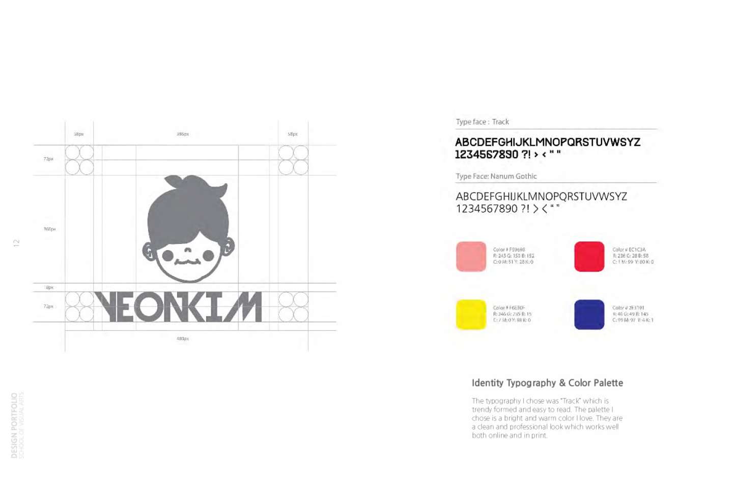 YEON KIM Personal Identity Design