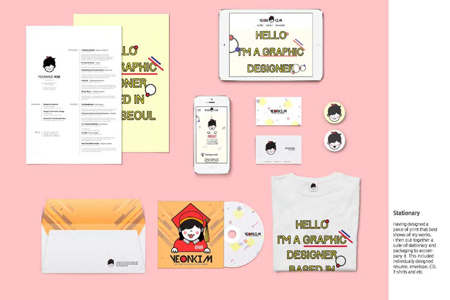 YEON KIM Personal Identity Design