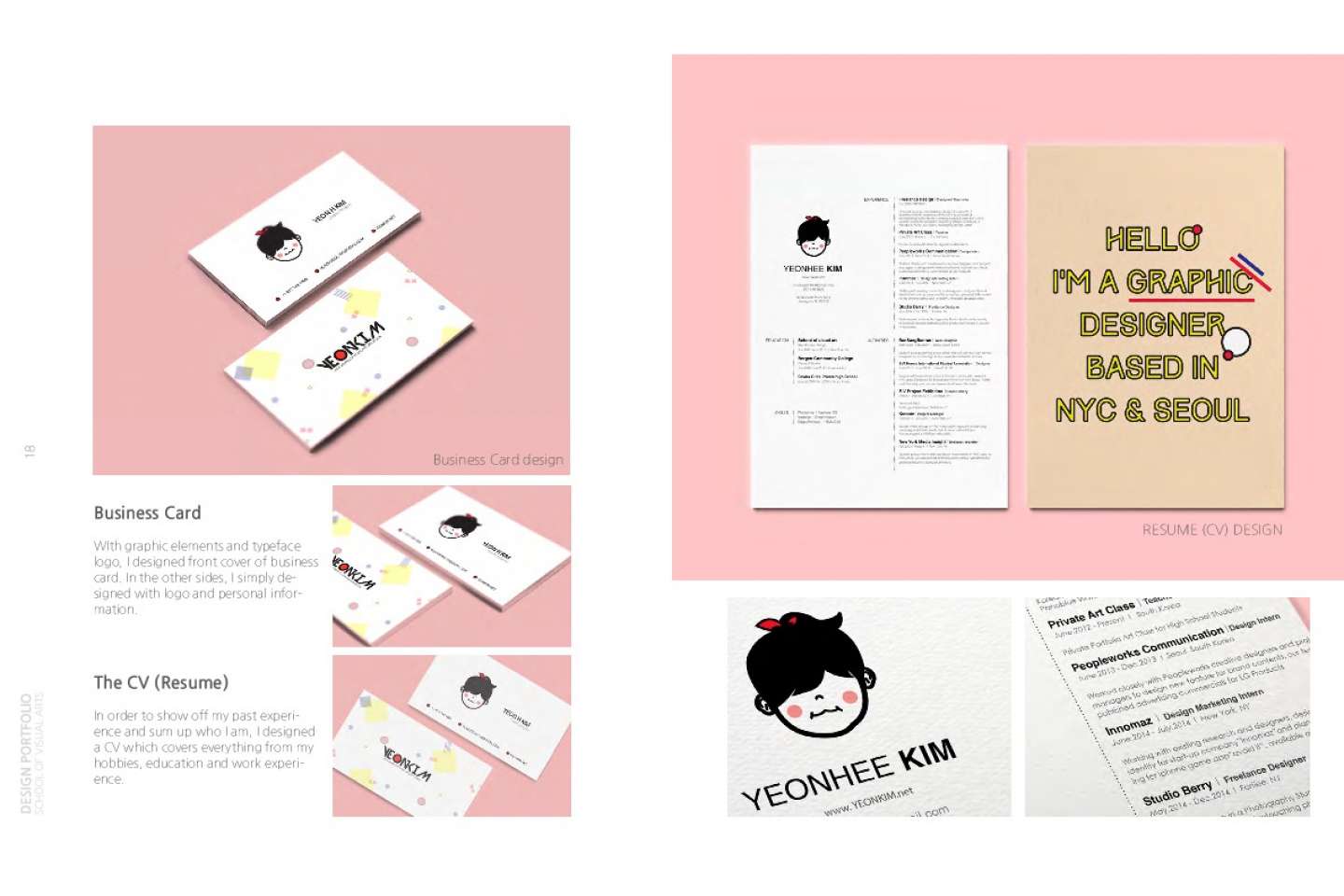 YEON KIM Personal Identity Design