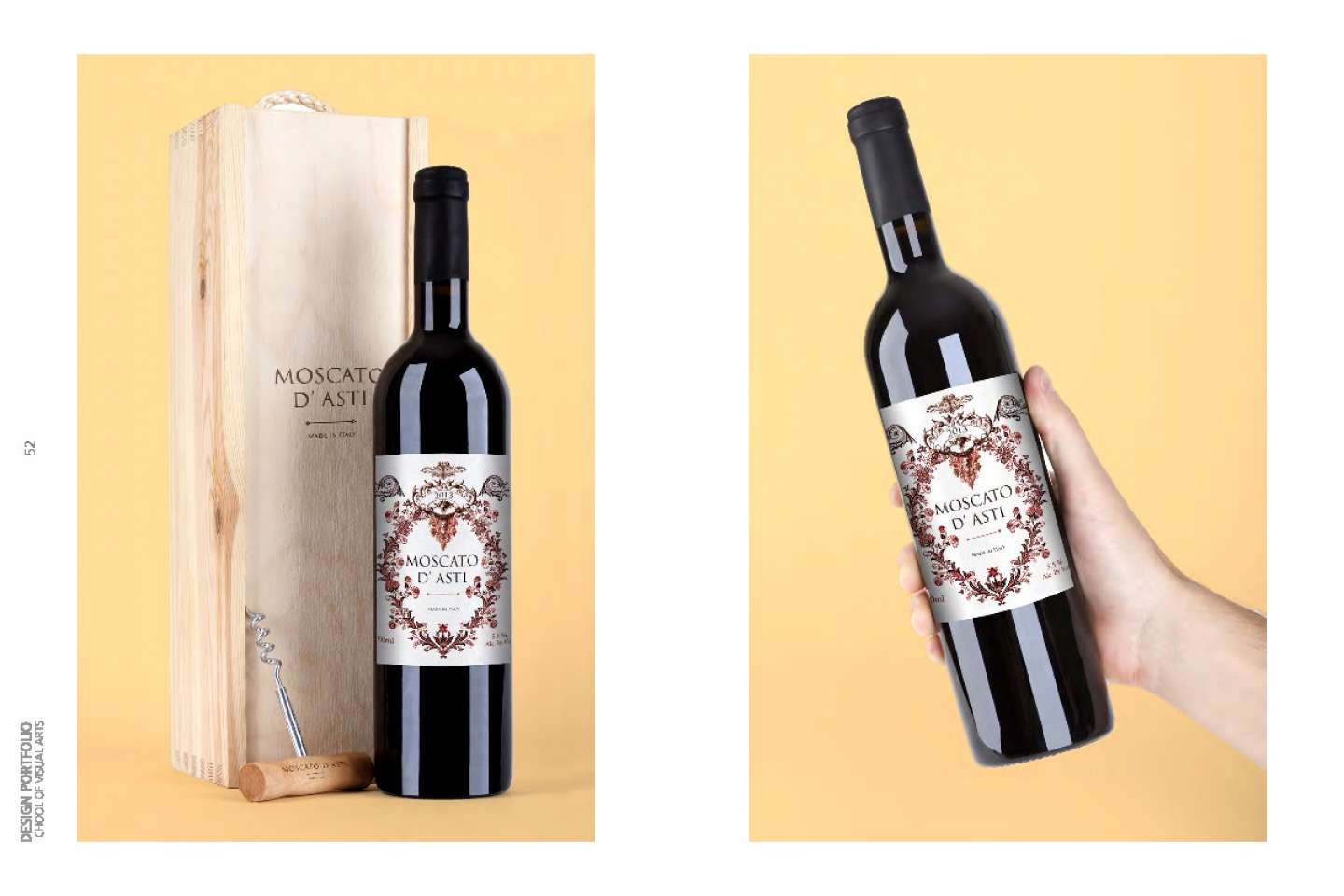 Classic Wine Packaging Design