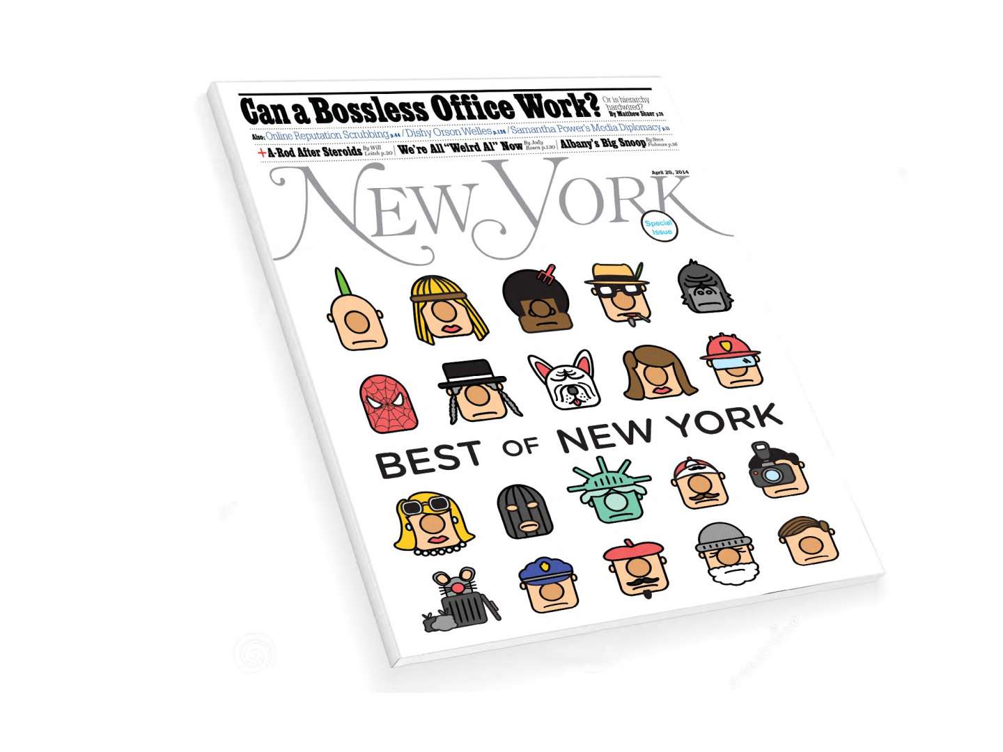 NY MAGAZINE COVER / NEIGHBORHOOD GUIDE