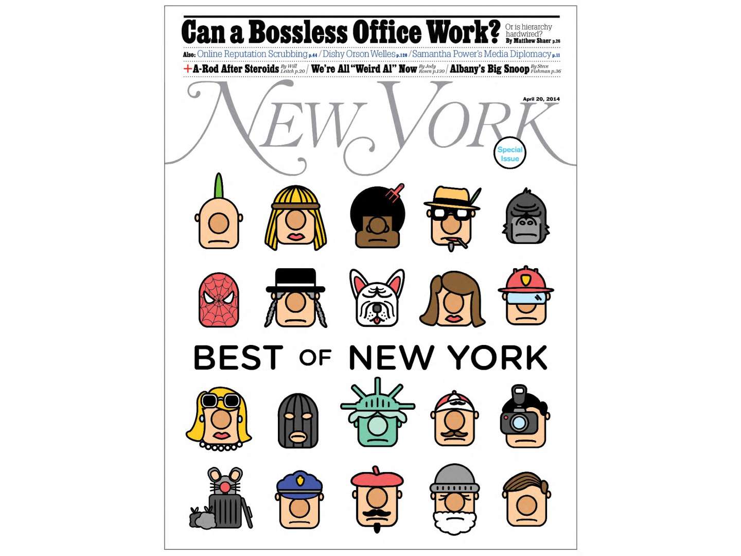 NY MAGAZINE COVER / NEIGHBORHOOD GUIDE