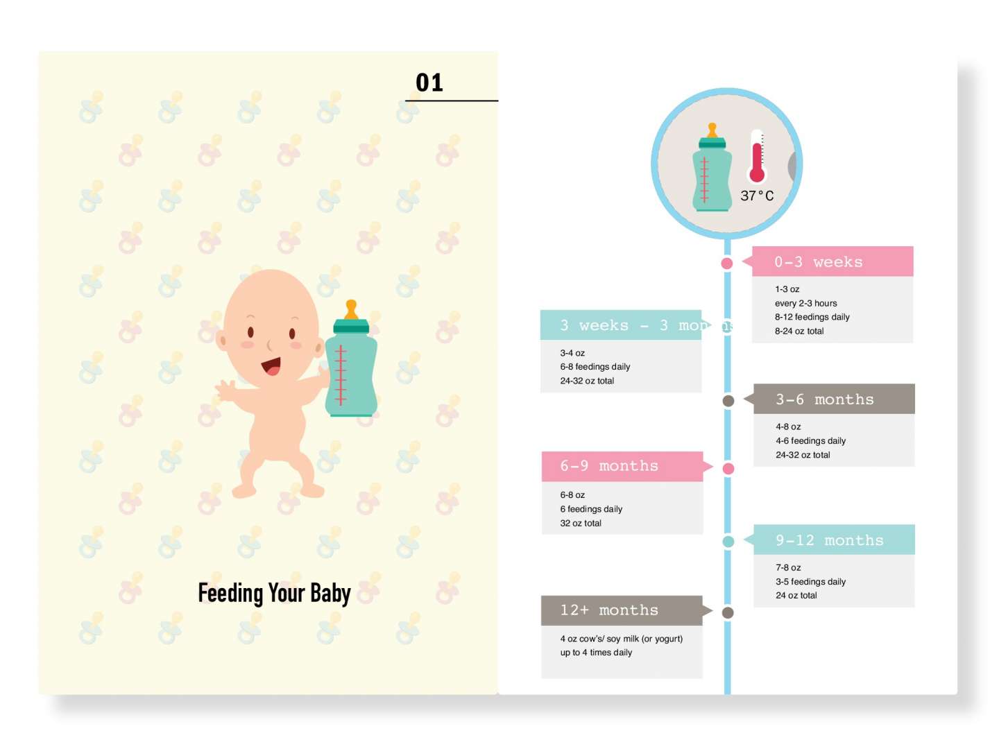 Newborn Baby Info Brochure