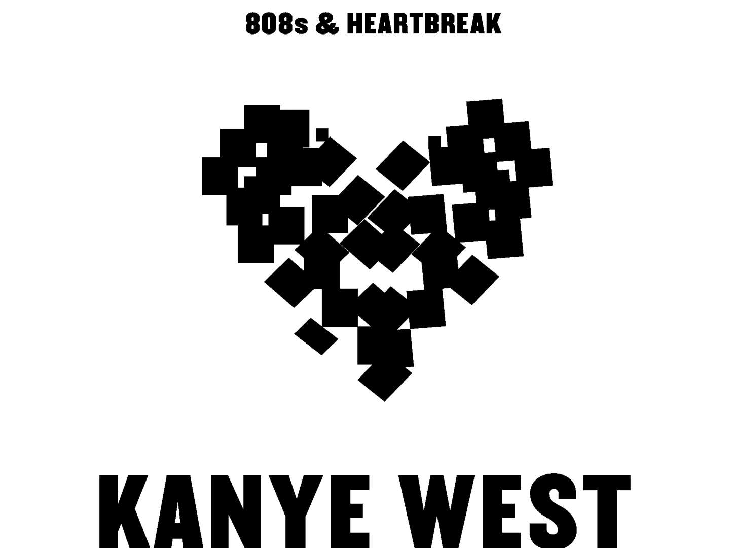 Kanye West Vinyl: 808s & Heartbreak
