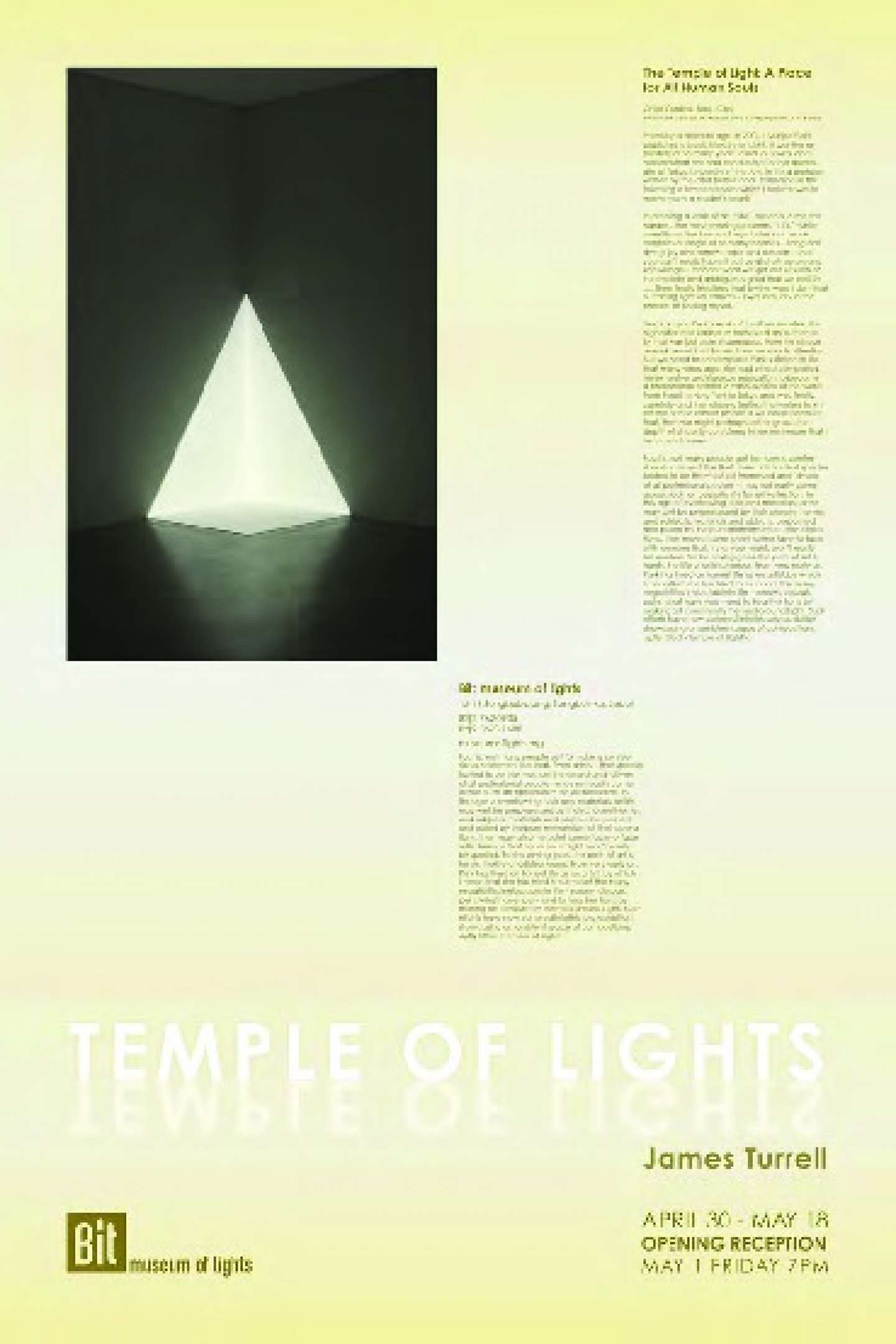 Temple of Lights Exhibition