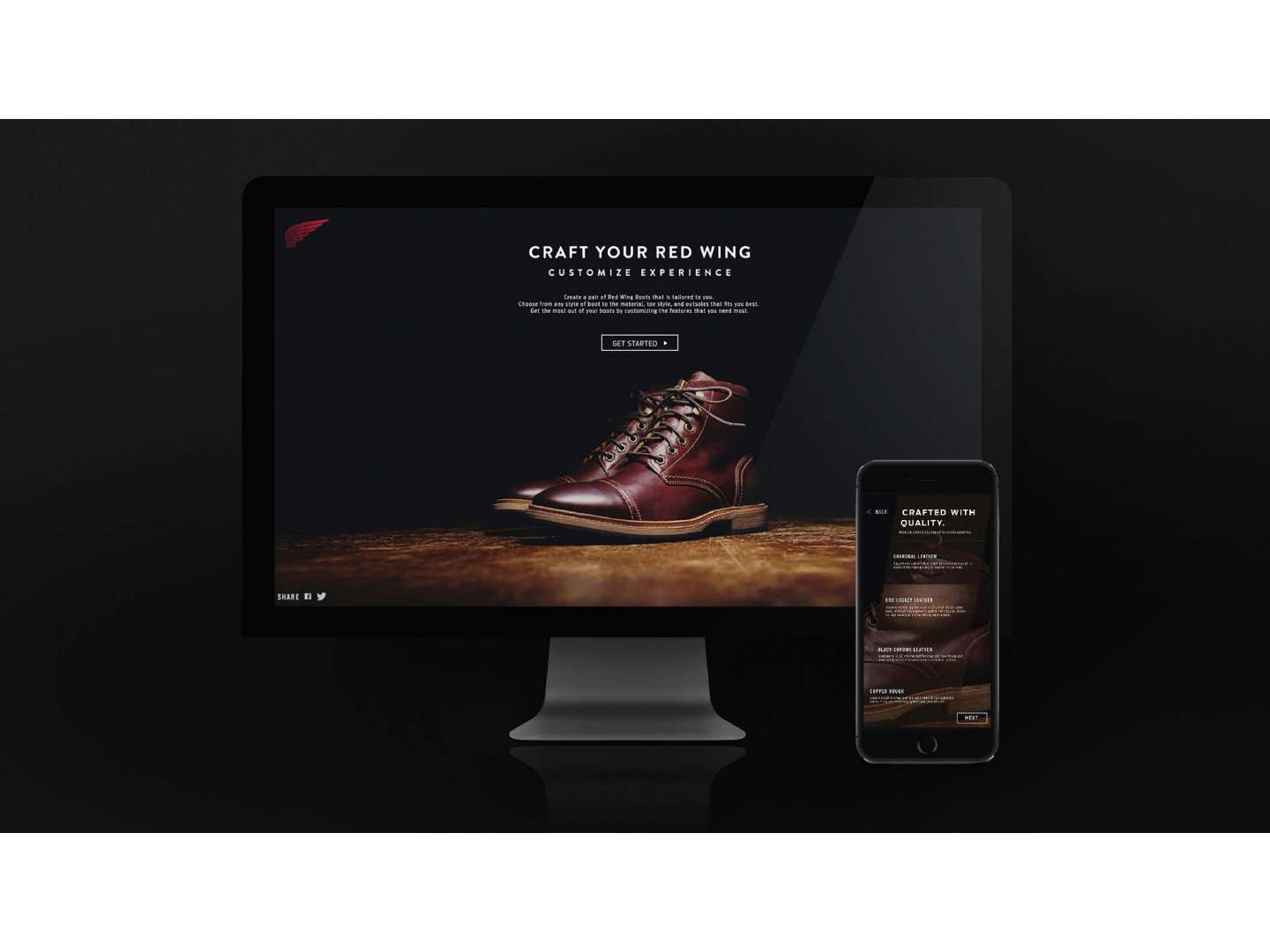 Red Wing E-commerce Redesign