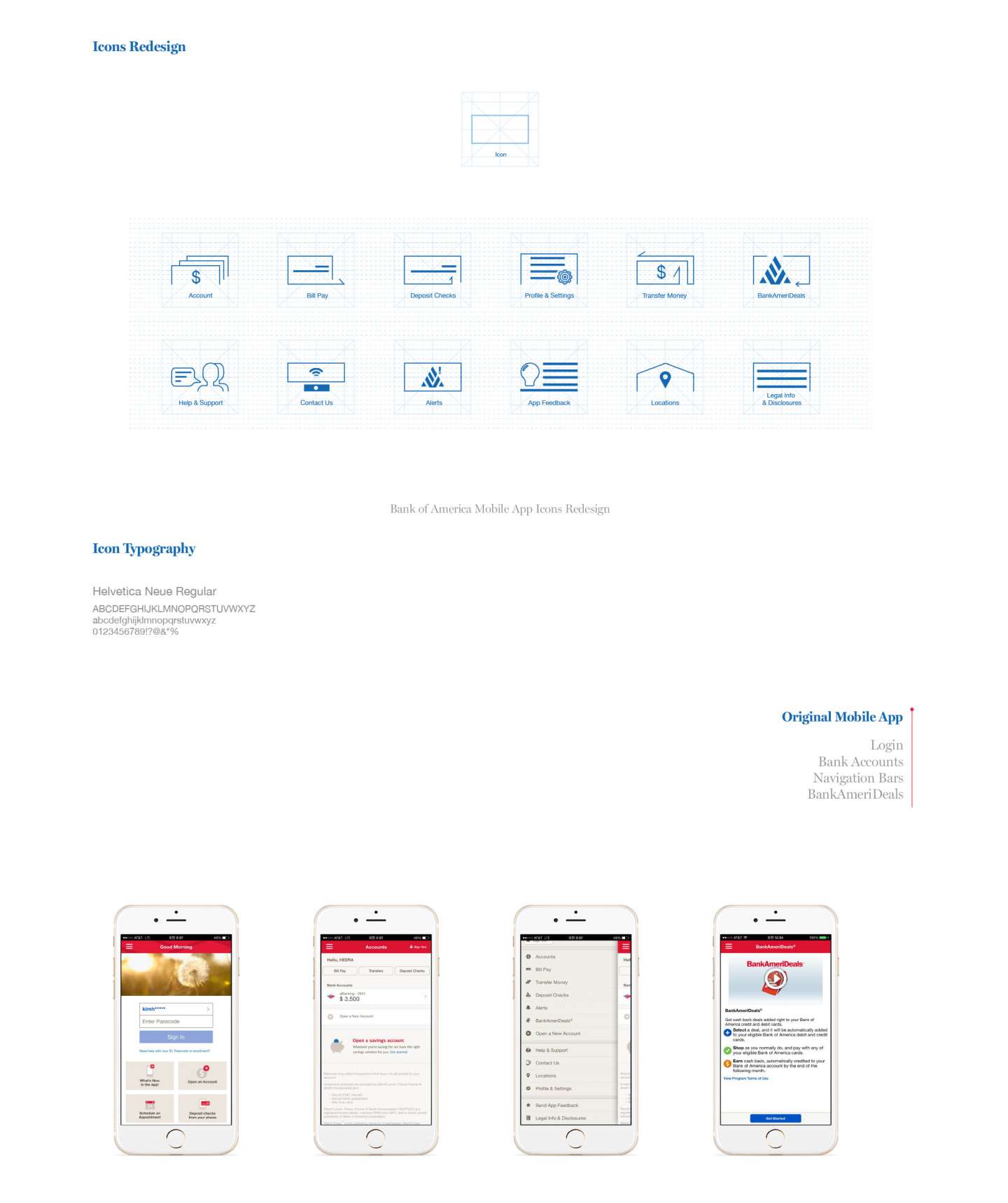 Bank of America Mobile App Redesign