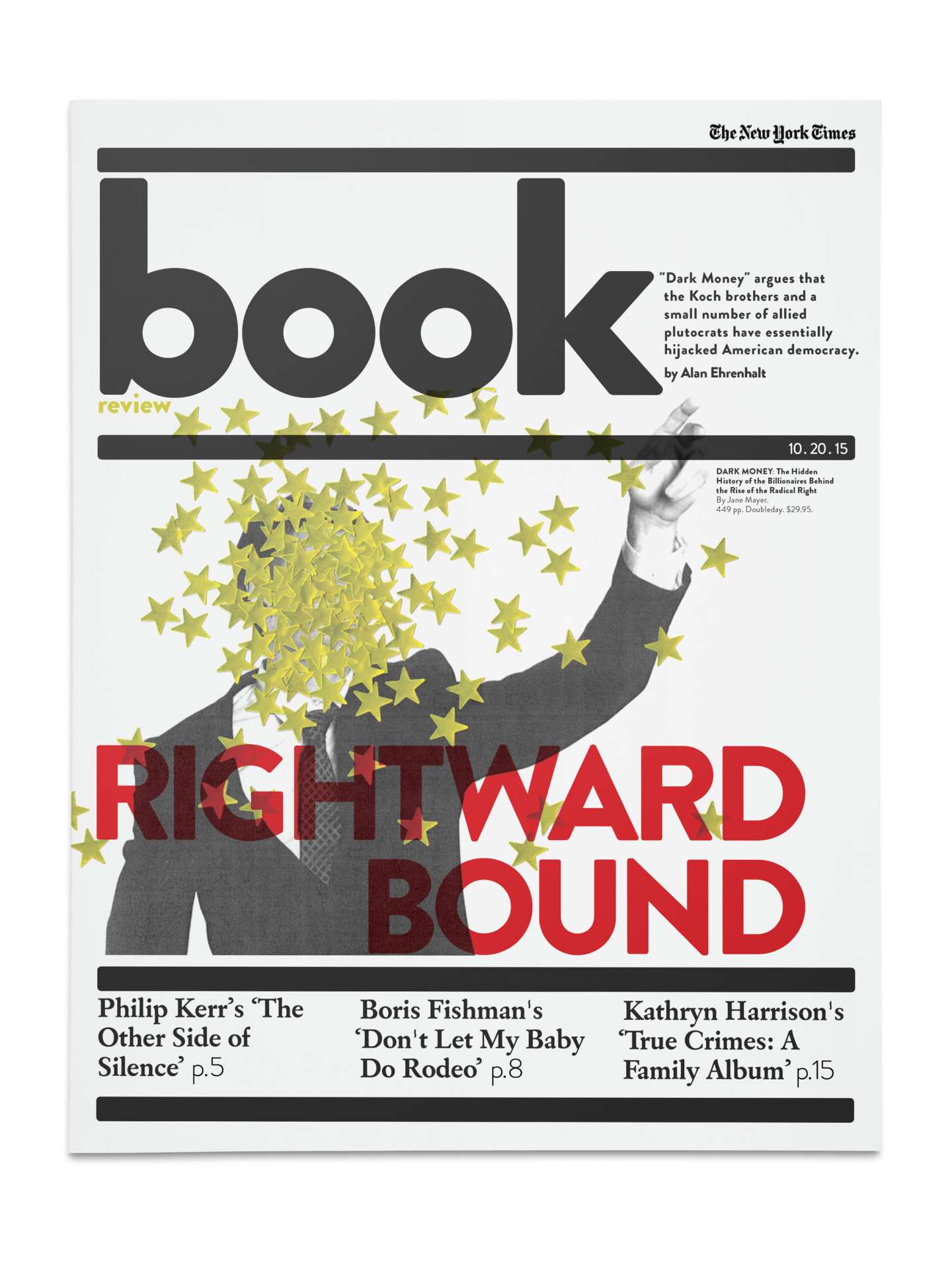 "New York Times Book Review" Redesign by Elyanna Blaser SVA Design