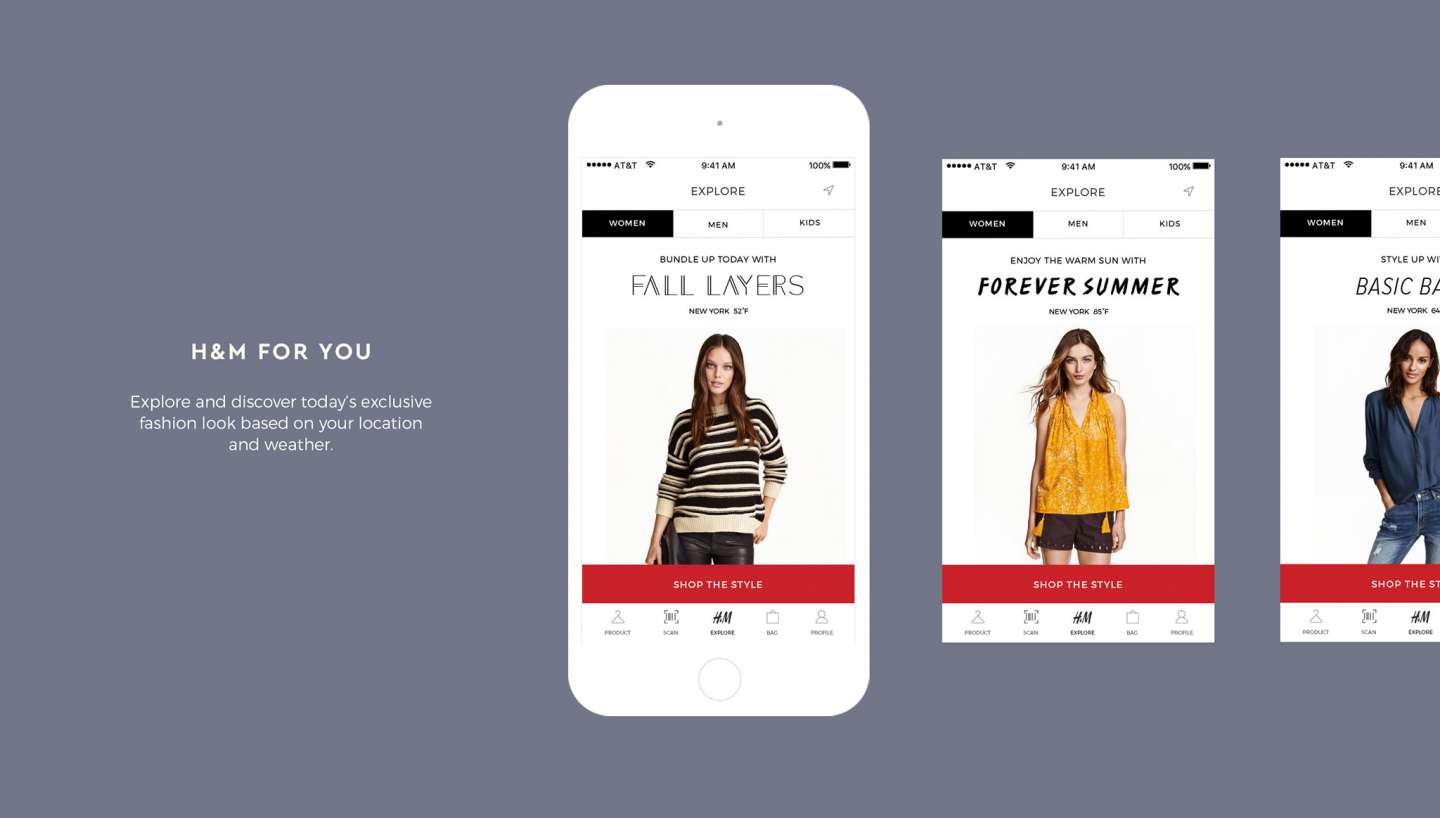 H&M App Redesign