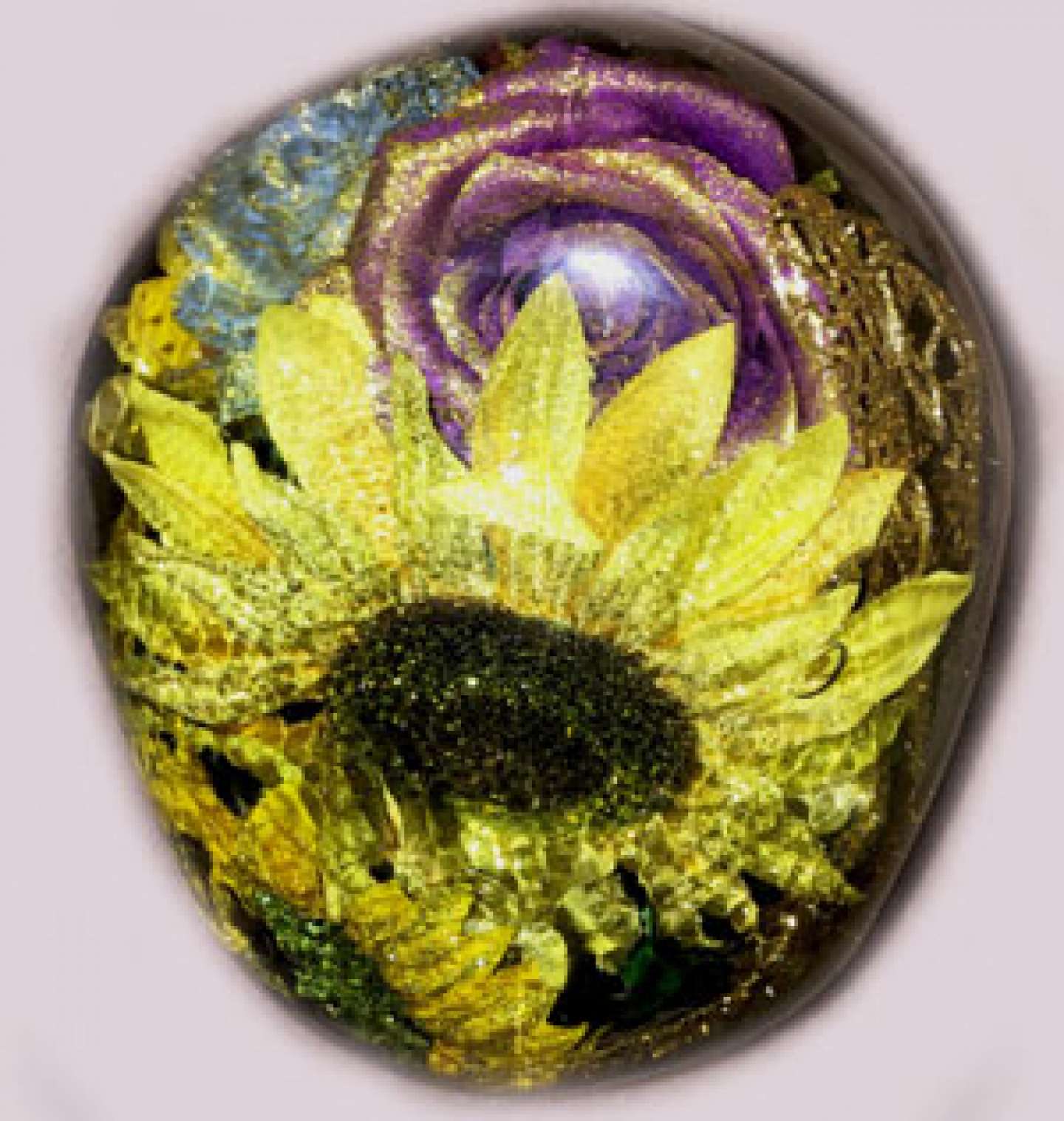 Flowered Glass 
