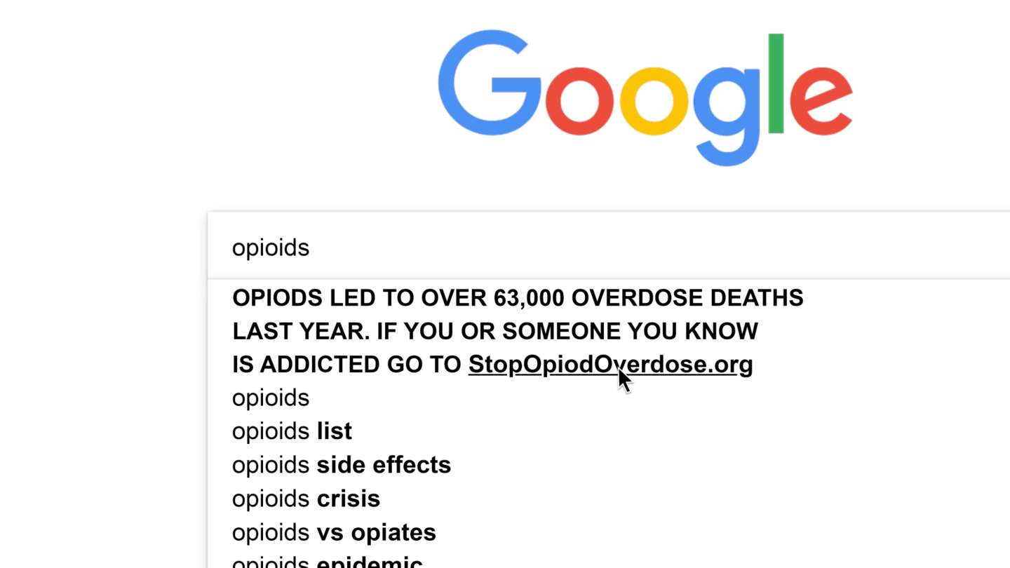 Opioid Google Search