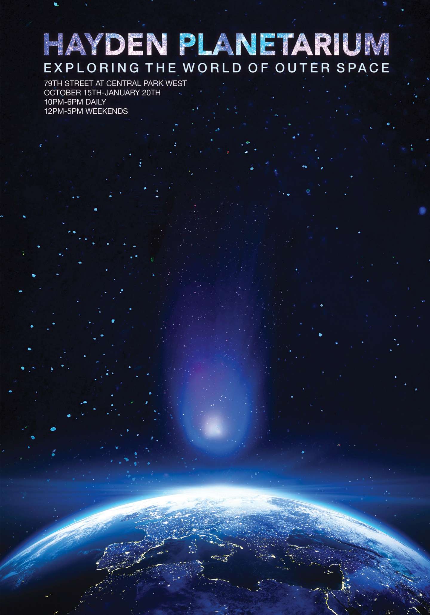 Hayden Planetarium Poster