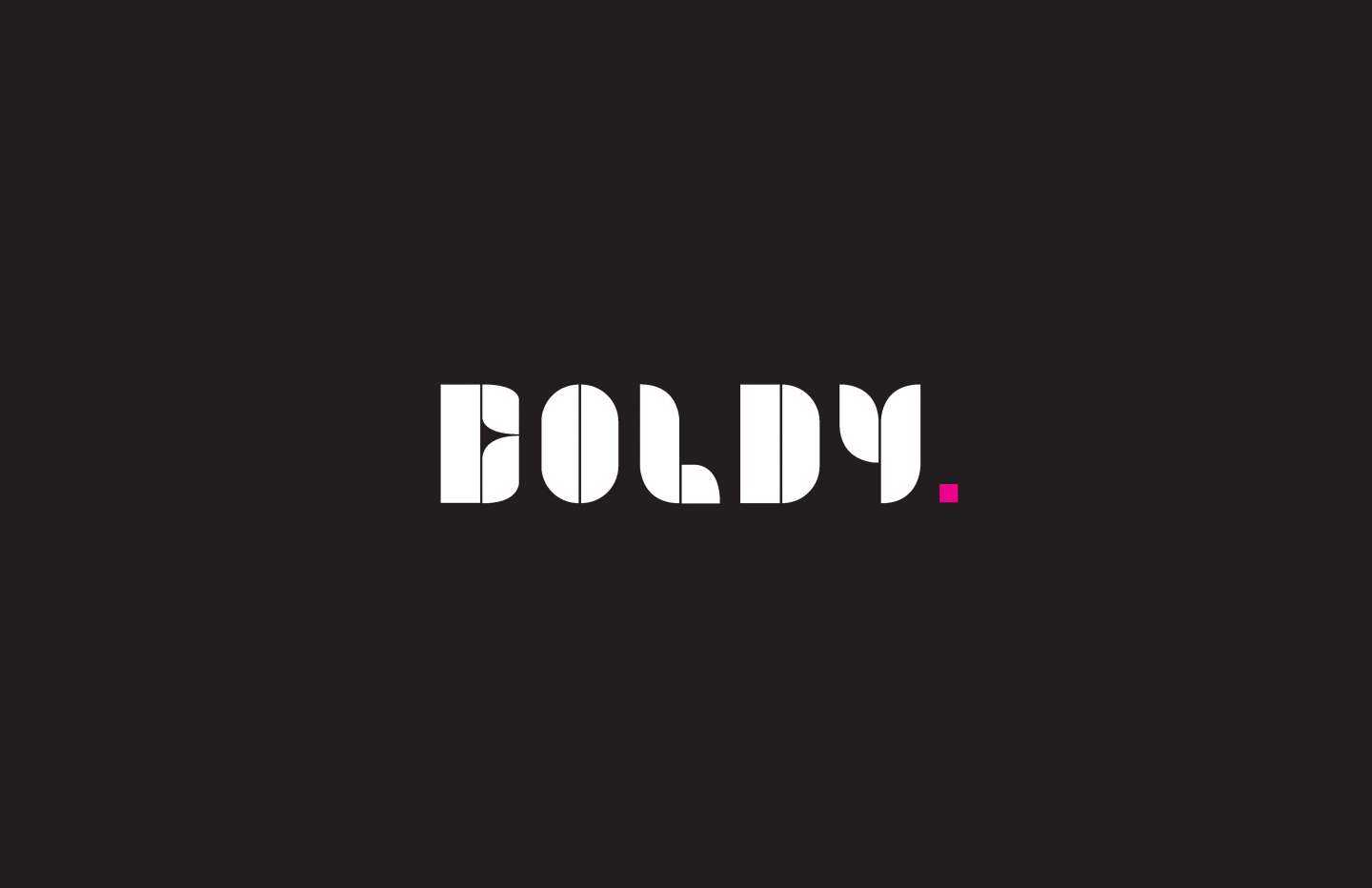 Boldy Typeface