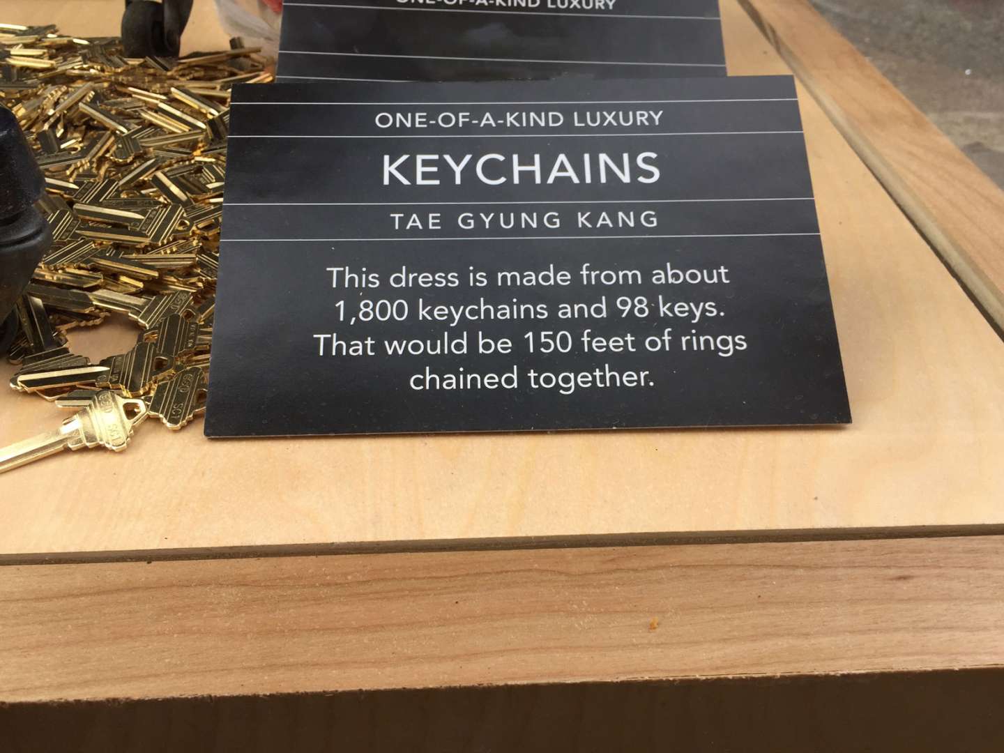 ONE-OF-A-KIND LUXURY: KEYCHAINS