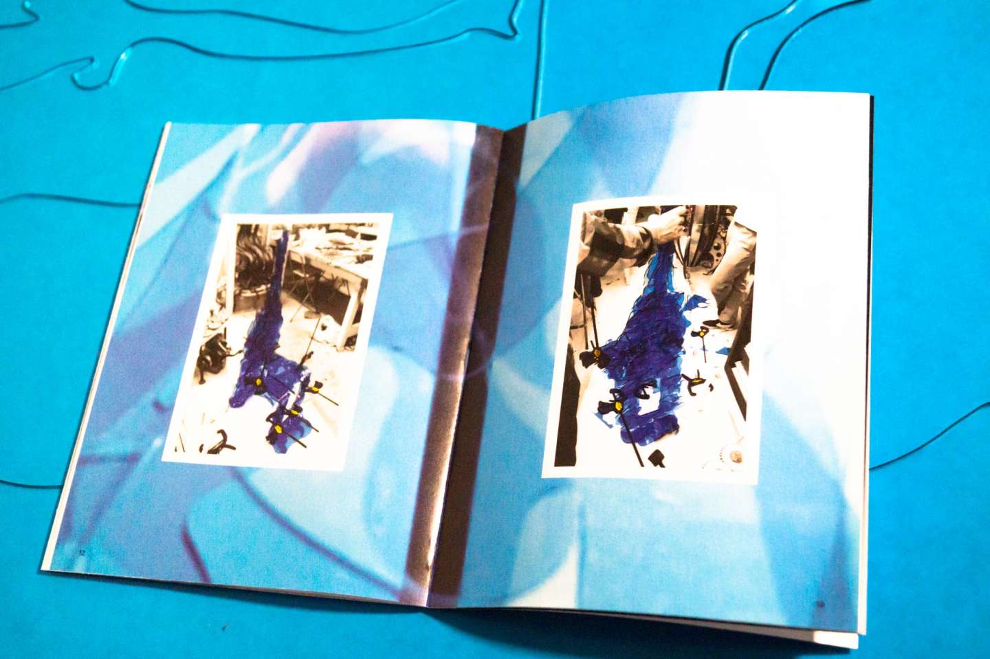 Brochure Design/ The Sound of Water: Blue Chair