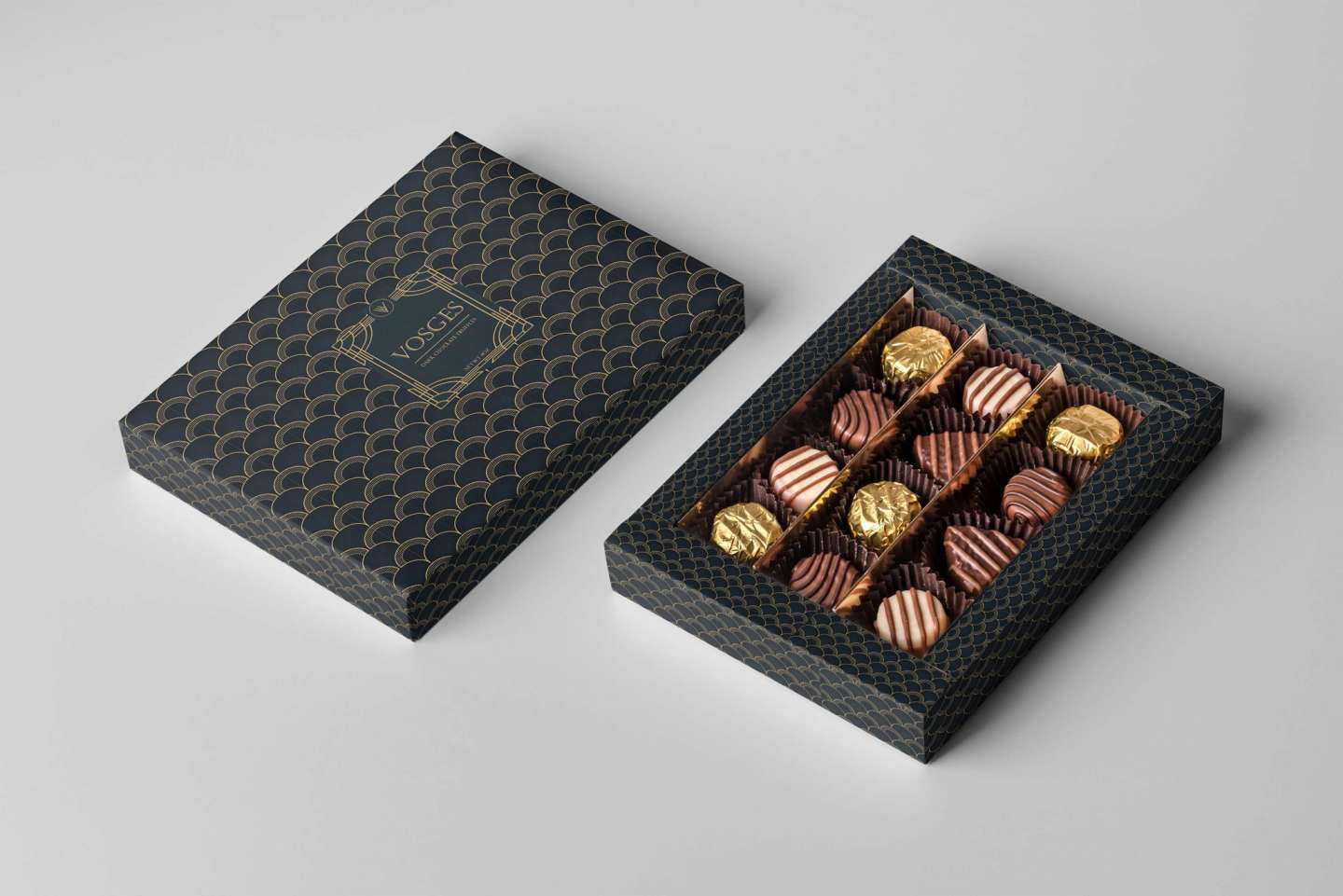 VOSGES chocolate package redesign