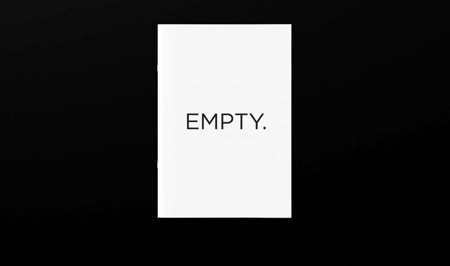 ZINE #2: "EMPTY"