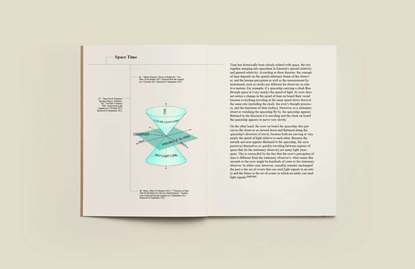 “Time” - Book Design