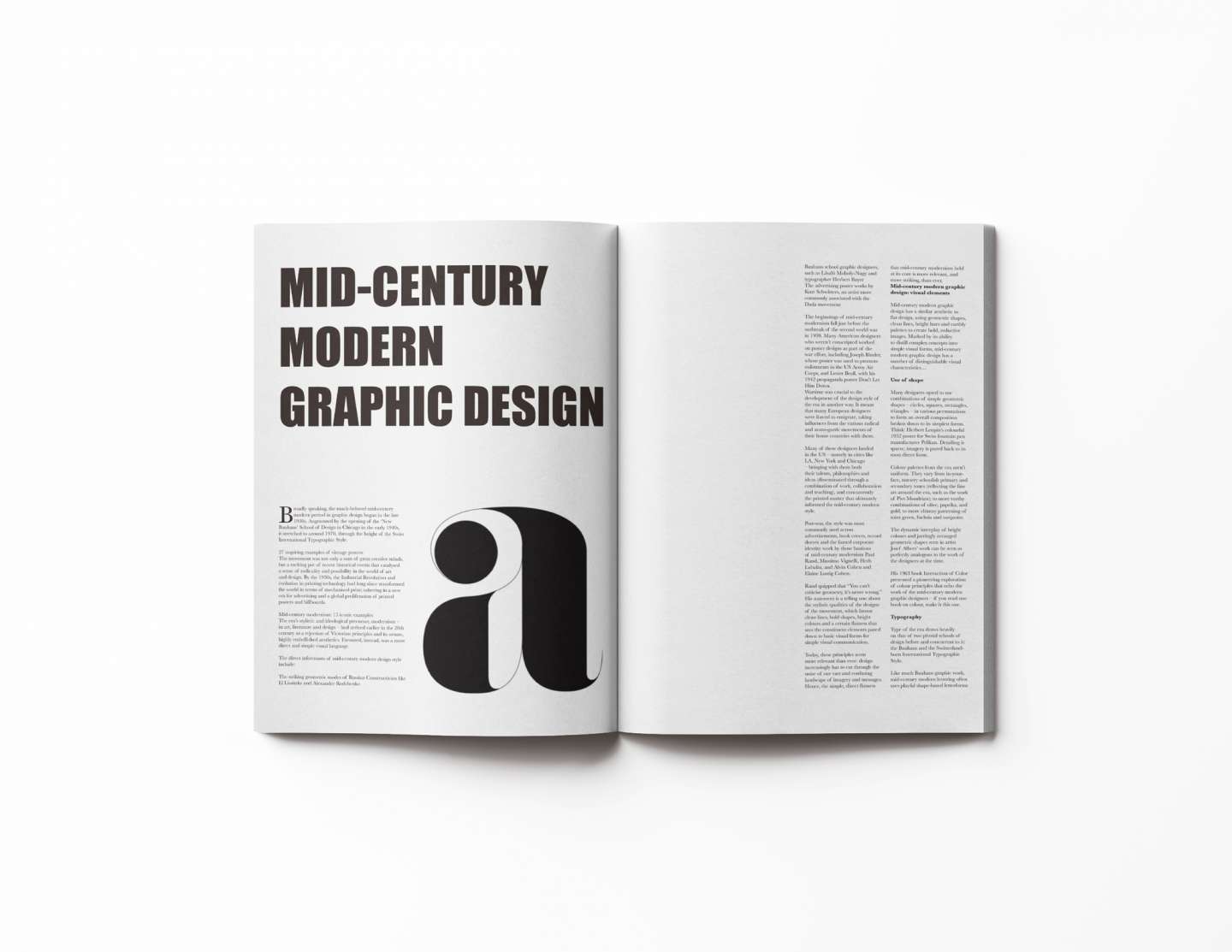 Midcentury American Graphic Design  