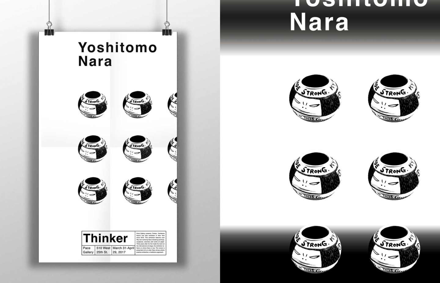 Yoshitomo Nara Poster Series
