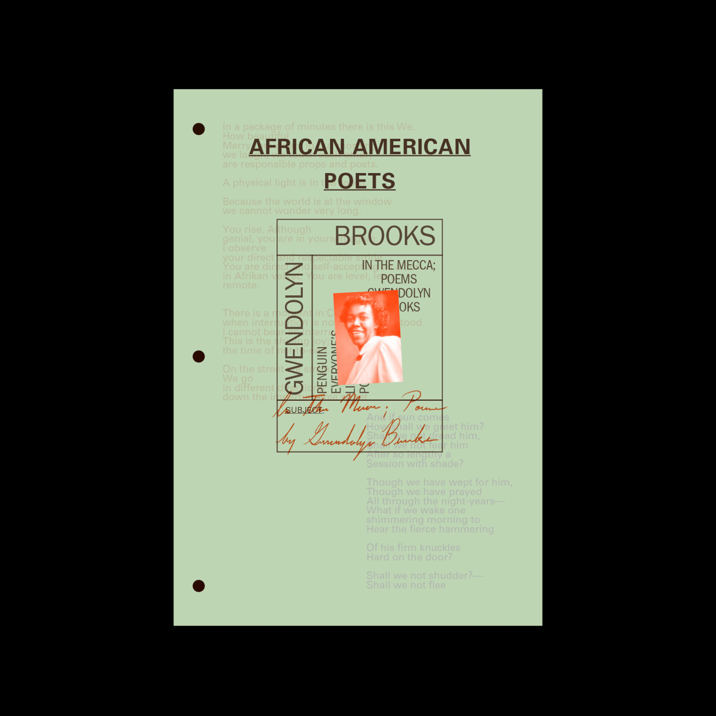 African American Poets Series
