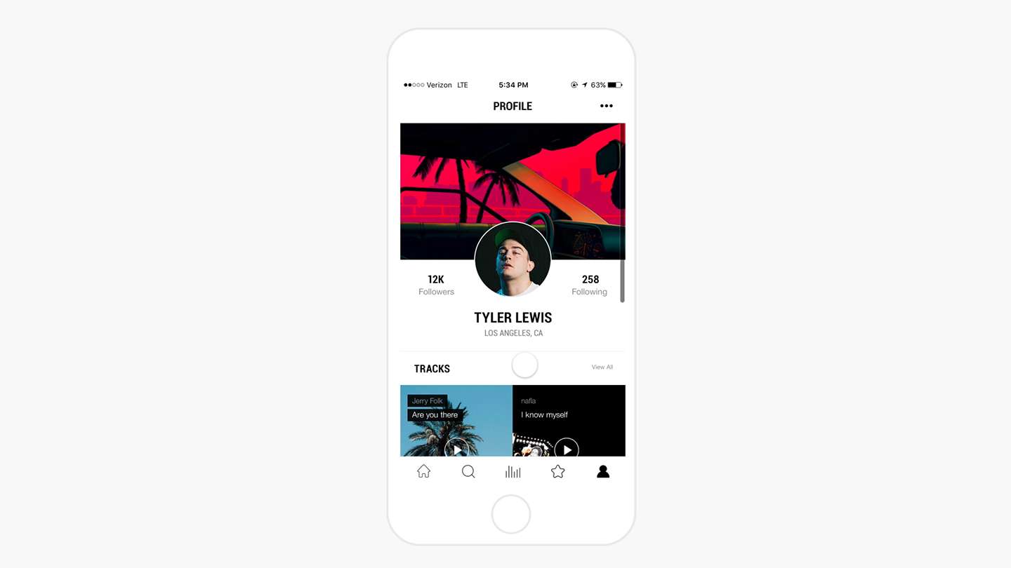 SoundCloud Mobile App Redesign