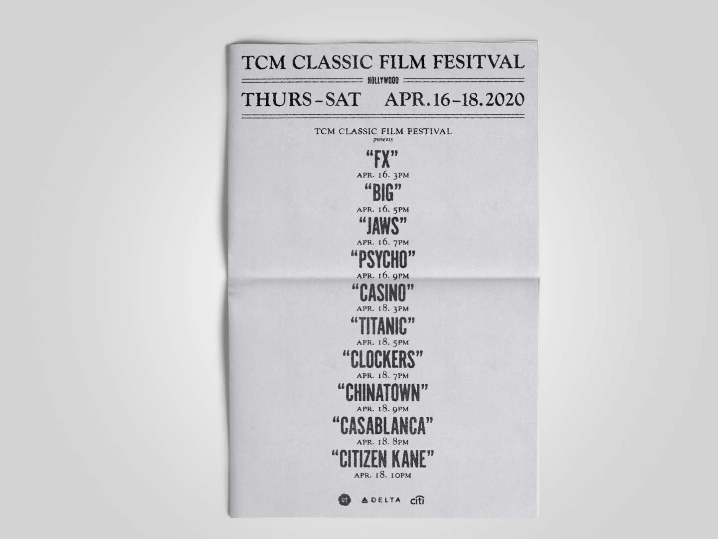 Film Festival Poster Series