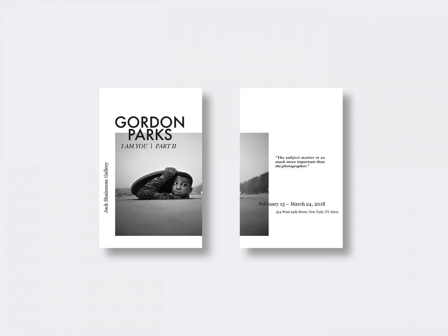 Gordon Parks Gallery Postcards