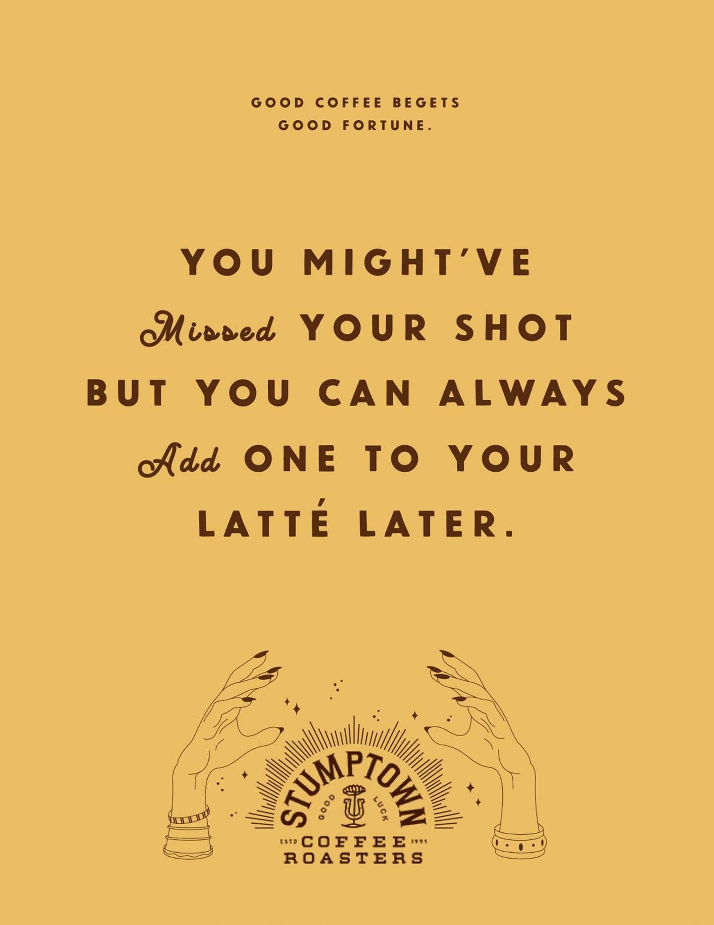 Stumptown: Good Coffee Begets Good Fortune