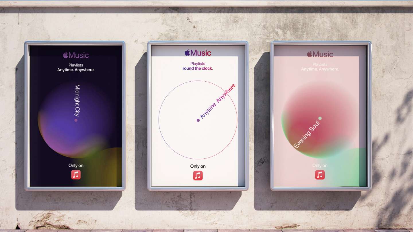 Apple Music Playlist Design System & Campaign