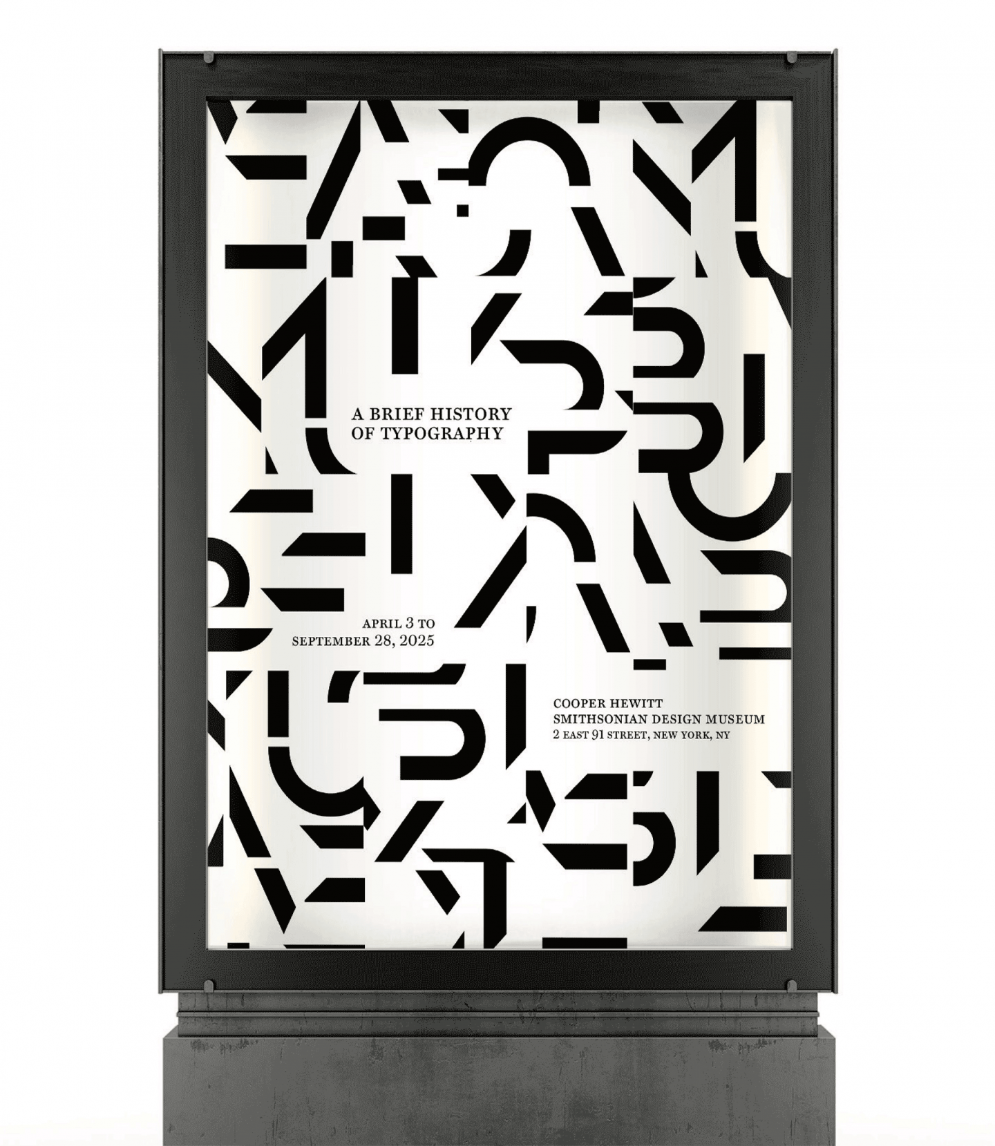Moveable Type Exhibition Poster