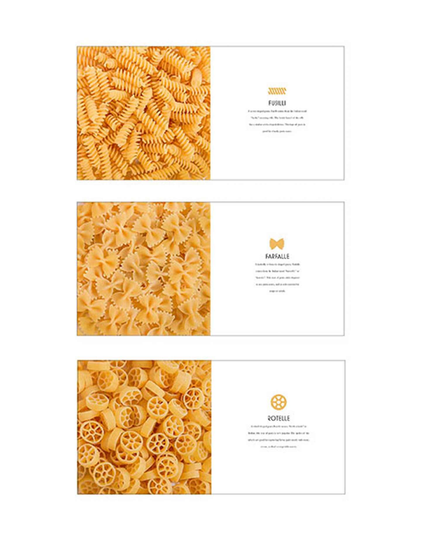 50 Shapes of Pasta