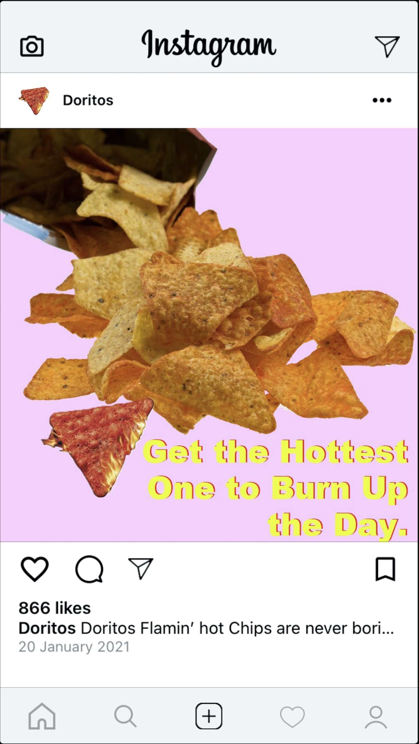 Doritos Flamin' Hot Chips