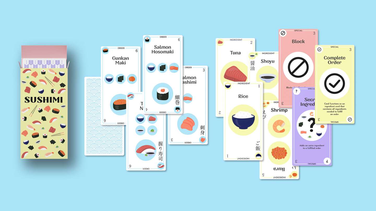 Sushimi Card Game