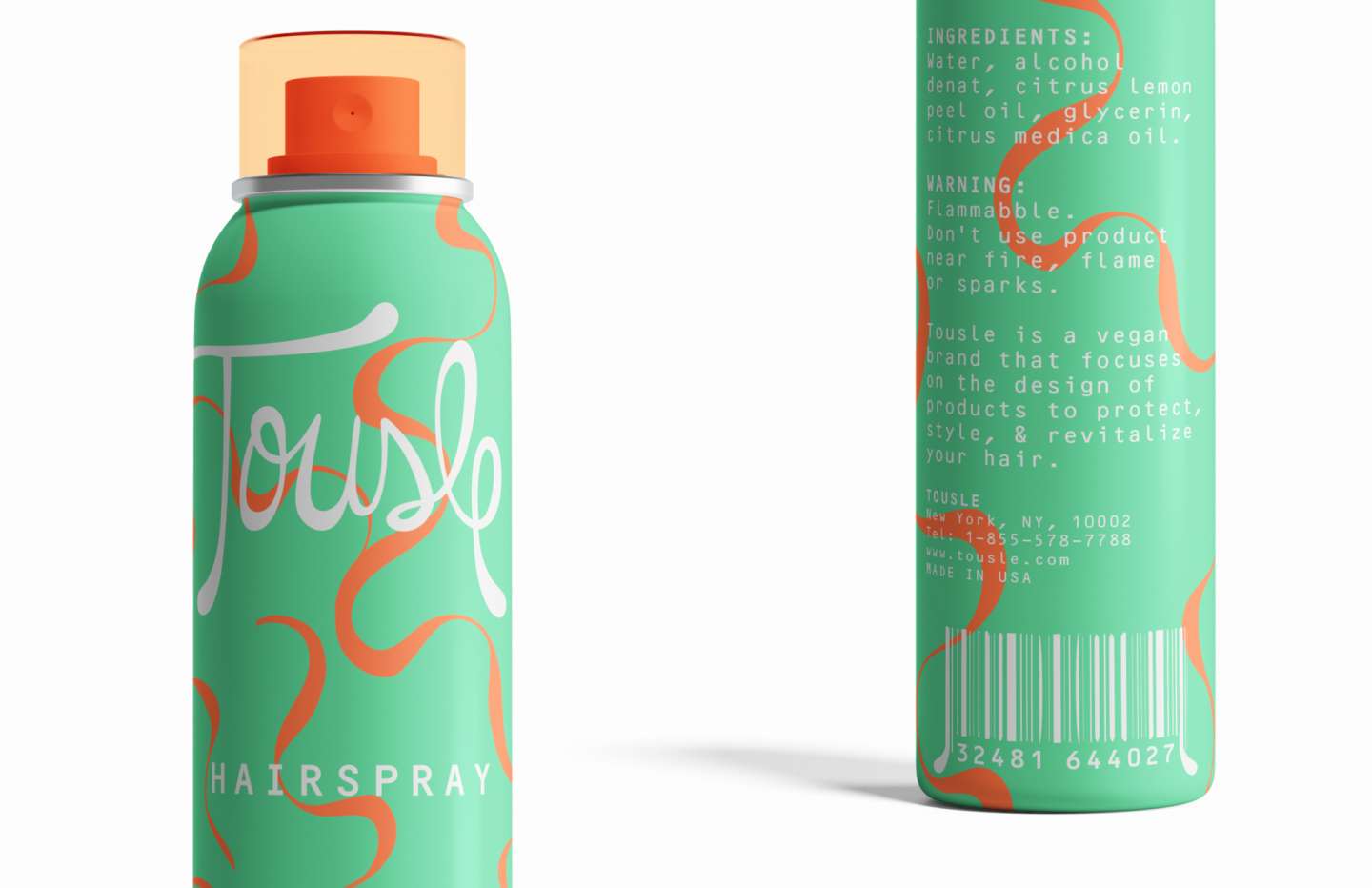 Tousle: Packaging