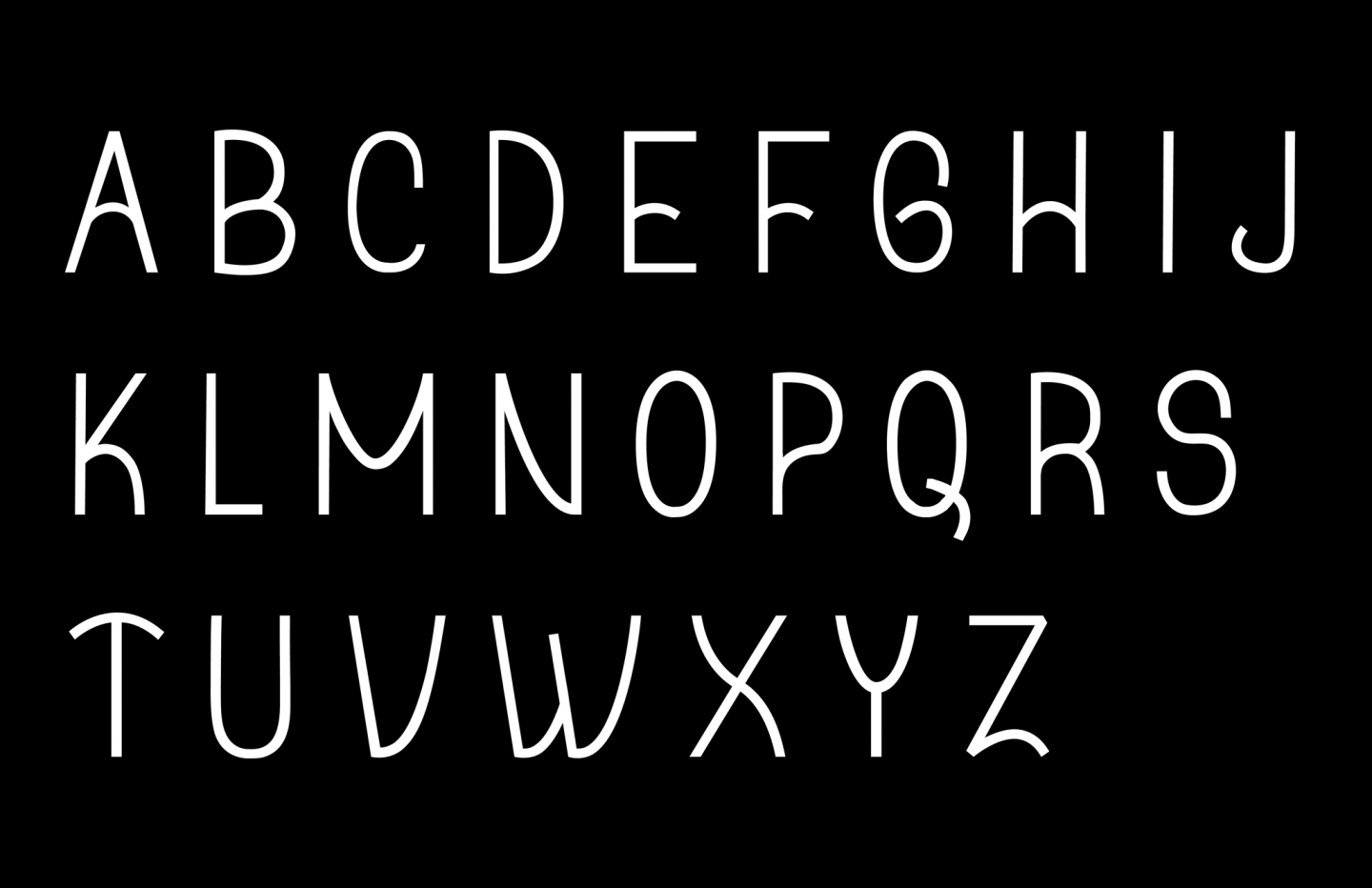 Outside Nouveau: Typeface Design