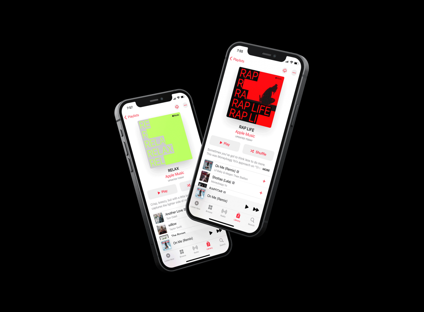 Apple Music Playlist Design System& Campaign