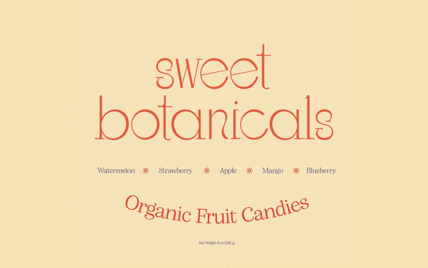 Sweet Botanicals Candy